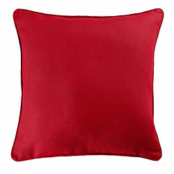 Paris Prix Housse de Coussin Panama 40x40cm Rouge