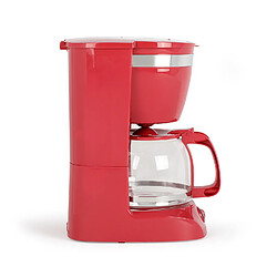 Cafetière filtre 12 tasses 800w rouge - dod163rc - LIVOO