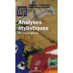 Analyses stylistiques : formes et genres