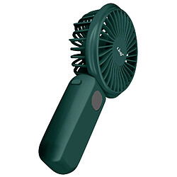 LinQ Mini Ventilateur Portable Silencieux Affichage LED et Lampe intégrée Vert