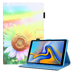 Etui en PU Impression de motifs avec support tournesol pour votre Samsung Galaxy Tab A7 Lite 8.7 (2021) T220/T225