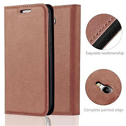 Avis Cadorabo Coque Samsung Galaxy S4 MINI Etui en Brun