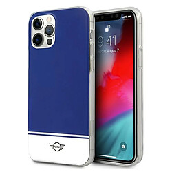 Ozzzo mini mihcp12lpcubisur iphone 12 pro max 6,7" granatowy/bleu hard coque stripe collection