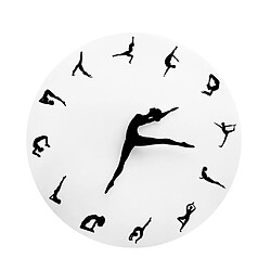 Avis Yoga Danse Horloges Horloge Créative Montre Déco Déco Maison Temps Yoga