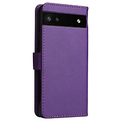 Acheter Htdmobiles Housse pour Google Pixel 6a 5G - etui coque pochette portefeuille + film ecran - MAUVE