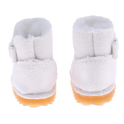 bottes de neige bowknot de mode chaussures pour 12 '' blythe poupées vêtements blanc pas cher