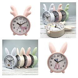 Set De 2 Réveil De Bande Dessinée Horloge à Quartz Non-ticking Pour Chambre