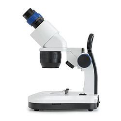 Kern sohn Kern - Microscope stéréo binocular WF 10× Ø 20.0 mm zoom 2x / 4x angle 45° LED - OSE 421