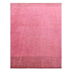 Vidal Tapis de laine 152x147 rose Darya pas cher