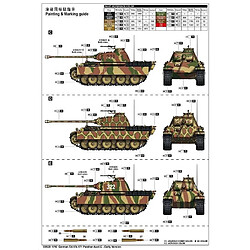 Trumpeter Maquette Char German Sd.kfz.171 Panther Ausf.g - Early Version pas cher