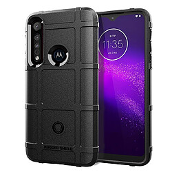 Wewoo Coque Souple Pour étui TPU antichoc Moto One Macro à couverture totale Noir