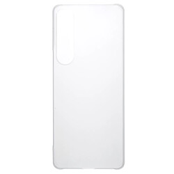 Coque en TPU anti-poussière, surface brillante, caoutchoutée transparent pour votre Sony Xperia 1 IV