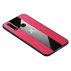 Avis Wewoo Coque Souple Pour Vivo Z5X XINLI étui de protection TPU antichoc Texture Rouge