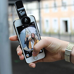 Avis Objectif Fisheye Smartphones/Tablettes Angle 180° Clip de fixation Pixter Noir