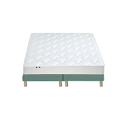 Acheter Idliterie Ensemble Matelas Mousse ferme réversible ALTO + Sommier - Made in France