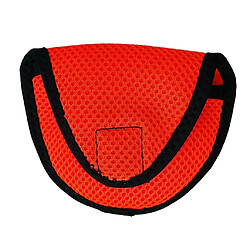 Avis Mallet Putter Head Cover Headcover Protector Sac Accessoires de golf Orange