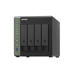 QNAP TS-431KX-2G NAS 16000Go USB 3.2 Gen 1 JBOD 60 1.7GHz Noir