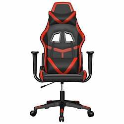 Avis Maison Chic Chaise de jeu, Chaise gaming de massage, Fauteuil gamer d'ordinateur,Chaise de Bureau Noir et rouge Similicuir -GKD40366