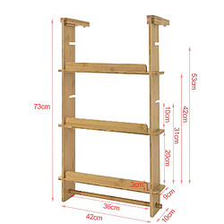 Avis SoBuy KCR03-N Étagère à Suspendre avec ventouses Étagère à Épices