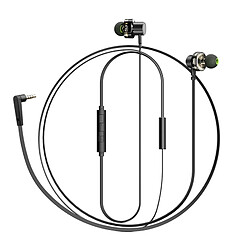 Wewoo Écouteurs intra-auriculaires avec micro, pour iPhone, iPad, Galaxy, Huawei, Xiaomi, LG, HTC & autres smartphones ACH-5143