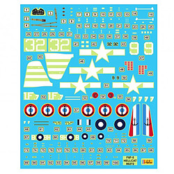 Heller Maquette avion F6F-5 HELLCAT Chasseur 2ème guerre mondiale