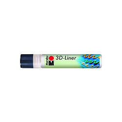 Marabu Peinture à effet 3D-Liner, 25 ml, blanc ()