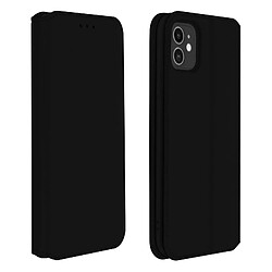 Avizar Housse iPhone 11 Étui Folio Portefeuille Fonction Support noir