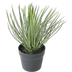 Pegane Plante artificielle haute gamme Spécial extérieur / YUCCA Artificiel - Dim : 40 x 30 cm