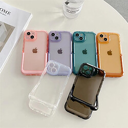 Avis GUPBOO Étui pour iPhone11ProMax Bonbons couleur unie support simple étui de téléphone portable anti-goutte créative