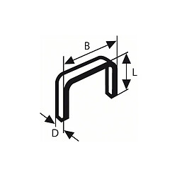 Bosch Flachdrahtklammer Typ 57