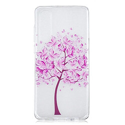 Wewoo Coque Fashion Étui de protection en TPU peint pour Huawei P30 motif d'arbre papillon