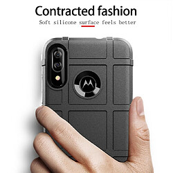 Wewoo Coque Souple Pour Motorola E6 Plus Housse TPU antichoc à couverture totale Marron