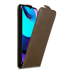 Cadorabo Coque Motorola MOTO E20 / E30 / E40 Etui en Marron