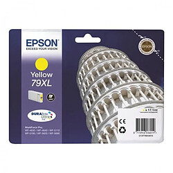 Cartouche d'Encre - Imprimante EPSON 79 XL Jaune - Tour de Pise (C13T79044010)