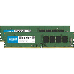 Crucial Mémoire RAM Micron CT2K8G4DFRA32A 16 GB CL22 DDR4 3200 MHz CRUCIAL DDR4 16 Go (2 x 8 Go) 3200 MHz CL22