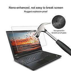 Avis Wewoo Film de verre trempé plein écran de dureté de surface de 0,4mm 9H pour Lenovo ThinkPad L570 15,6 pouces