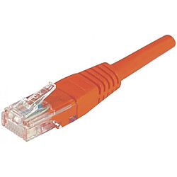 Abi Diffusion Cordon RJ45 catégorie 6 U/UTP rouge - 0,5 m