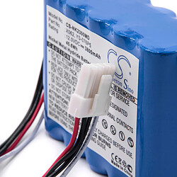 vhbw Batterie NiMH 3800mAh (12V) matériel médical moniteur patient Nihon Kohden BSM-2300, BSM-2301, BSM-2301A, BSM-2301C comme X062, 608237, YS-076P5.