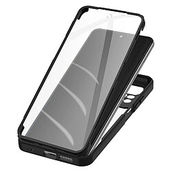 Avizar Coque 360° pour Redmi Note 11 et 11s Dos Rigide Partie Avant Souple Noir