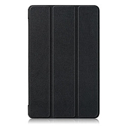 Etui en PU triple pli avec support noir pour votre Samsung Galaxy Tab A 8 (2019) SM-P200/P205