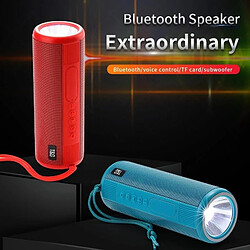 Yonis Enceinte Bluetooth Waterproof Portable Haut-Parleur Hifi Avec Lampe Torche