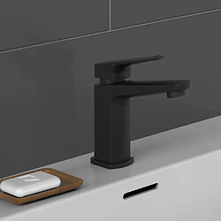 SCHÜTTE Mitigeur de lavabo RAVEN noir mat