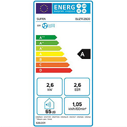 Climatiseur mobile 2600w 35m² avec kit fenêtre - blizr2600 - SUPRA