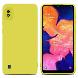 Cadorabo Coque Samsung Galaxy A10 Etui en Jaune