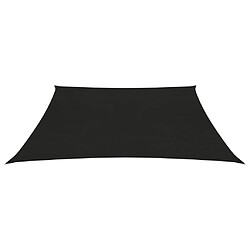 ComfortXL Voile D'ombrage 160 G/m² Noir 4,5x4,5 M Pehd