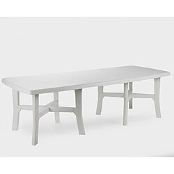 Alter Table d'extérieur extensible - Blanc