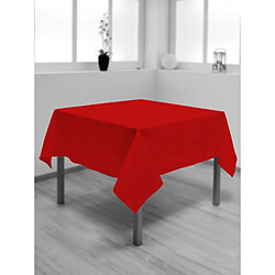 Soleil D'Ocre Nappe carrée 180 x 180 cm - Rouge - Linge de table