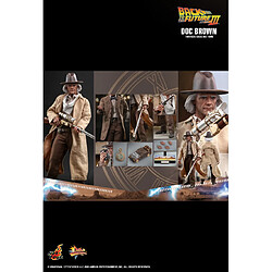 Hot Toys Retour vers le futur III - Figurine Movie Masterpiece 1/6 Doc Brown 32 cm