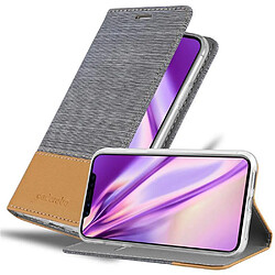 Cadorabo Coque iPhone X / XS Etui en Gris