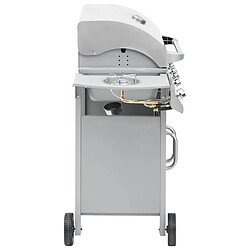 Acheter vidaXL Barbecue à gaz 4+1 zones de cuisson Argenté Inox